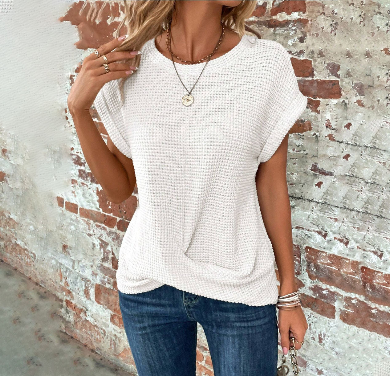 Fashionable Womans Summer top