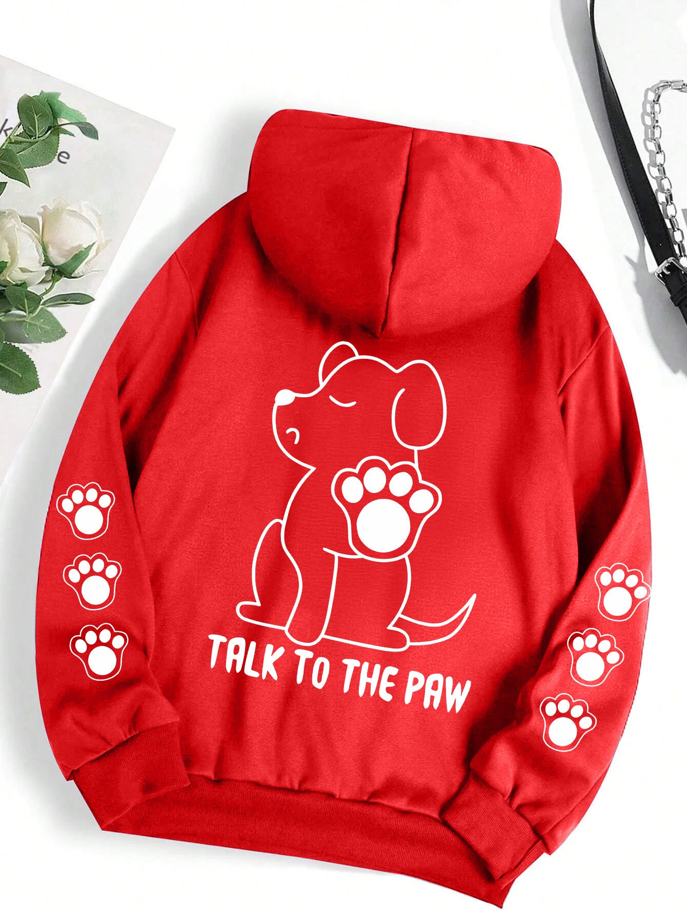 Funny Dog Hoodie Women's Warm