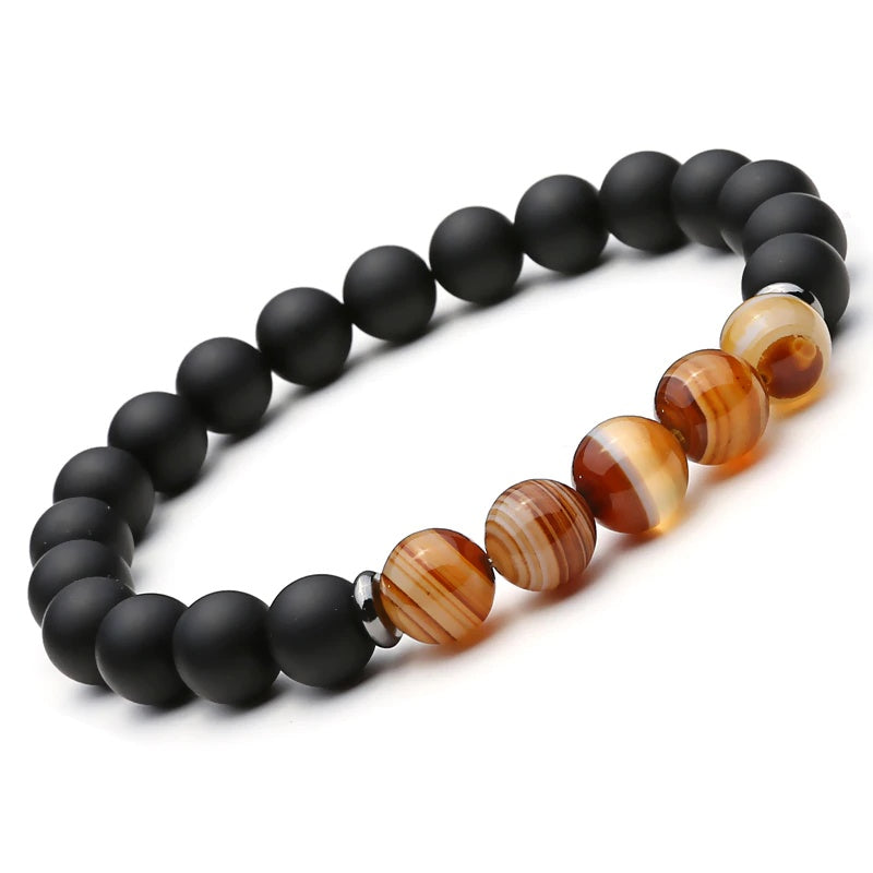 Mcllroy 2pc Natural stone Bracelet