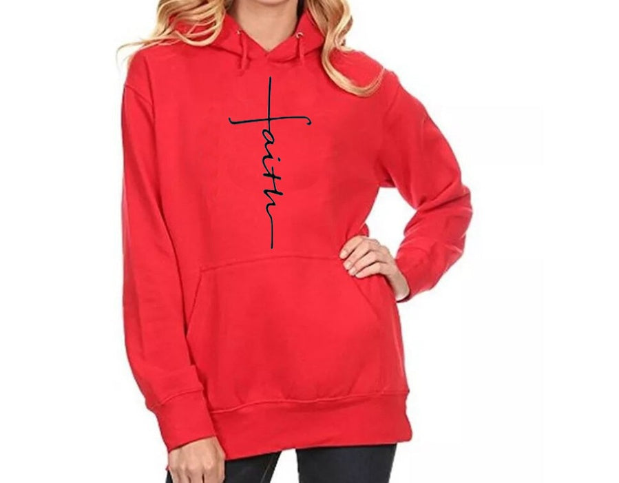 Women's Long-sleeved fleece hoodie