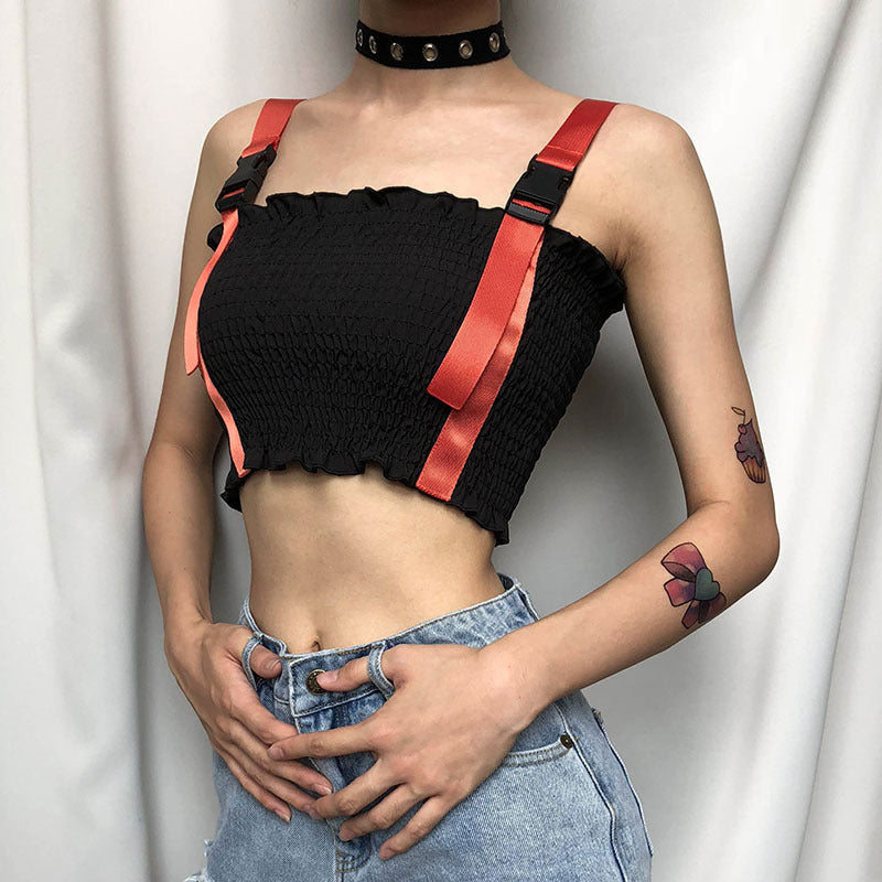 Women's vest with black scuff sleeveless jackets.