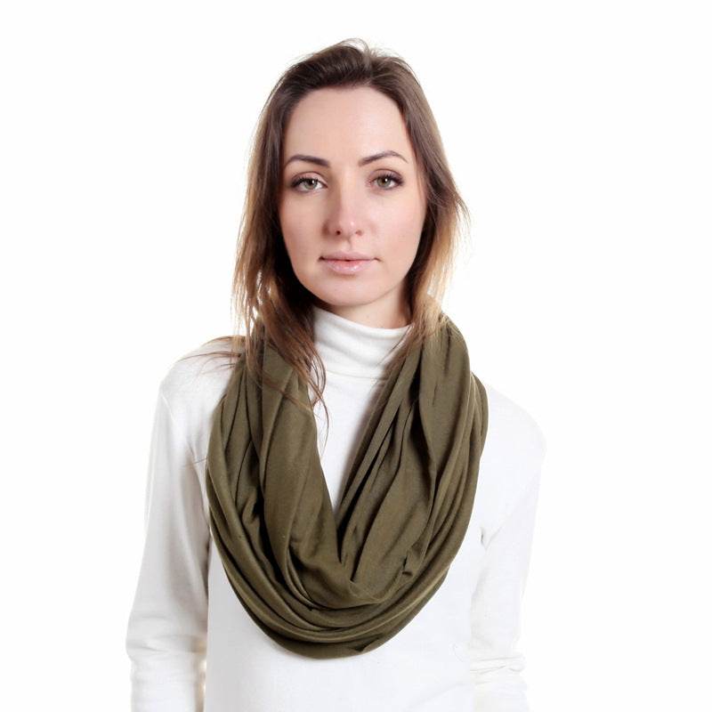 Women's Stylish And Versatile Seamless Scarf Shawl