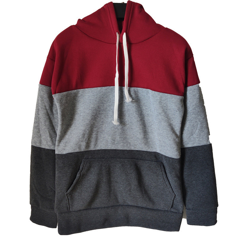 Plush And Thickened Long Sleeve Hoodie Coat