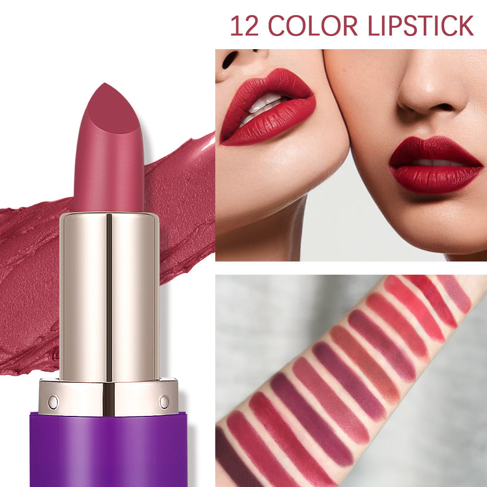 Matte Lipstick Makeup Matte No Stain On Cup