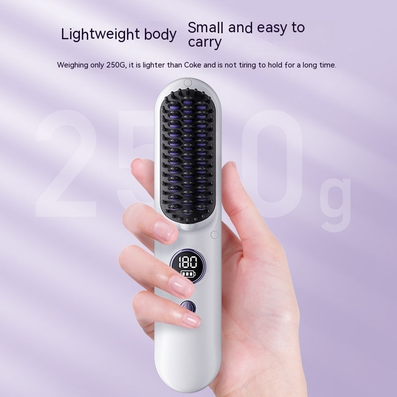 Straight Comb For Curling Or Straightening