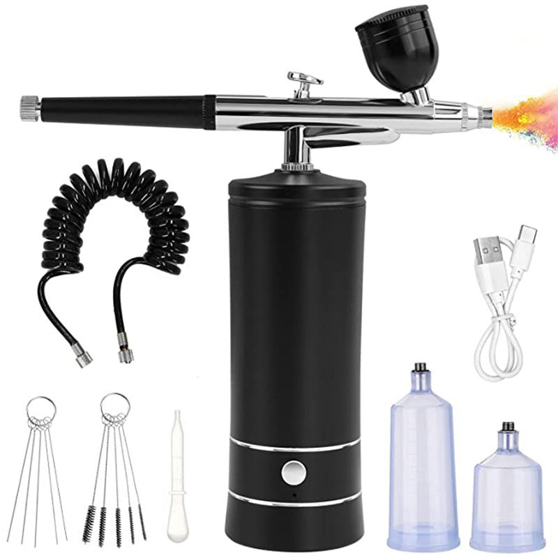 Air Compressor Kit Electric Spray Gun