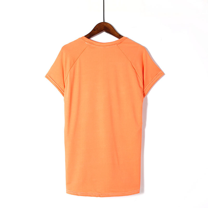 Loose Round Neck top