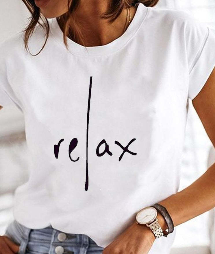 Women's Casual Round Neck Short Sleeves