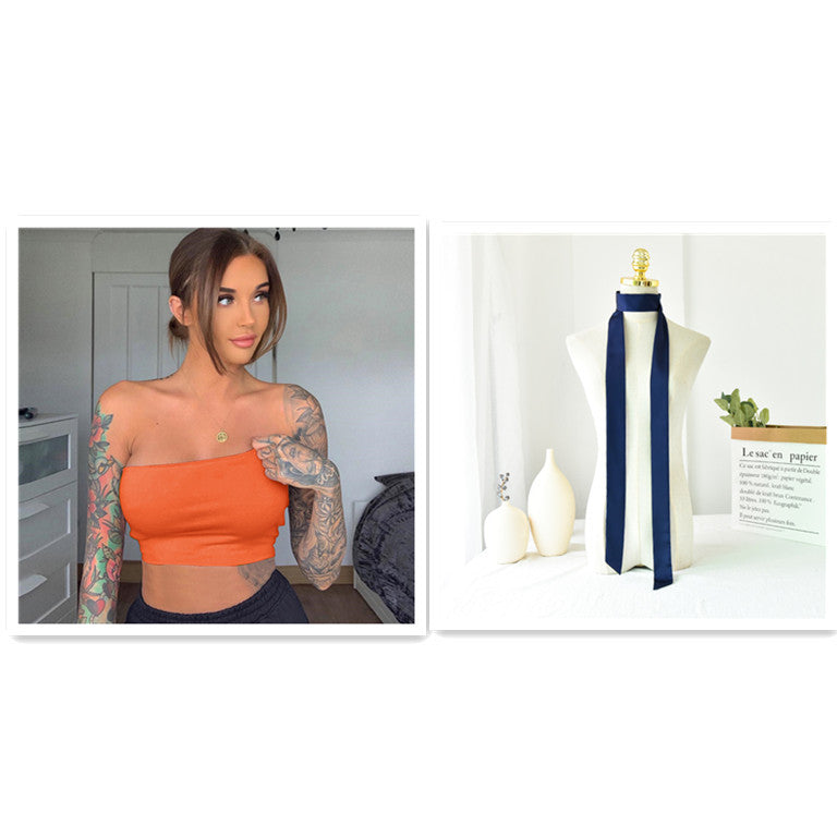 Women strapless top