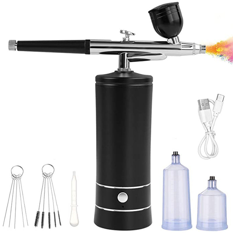 Air Compressor Kit Electric Spray Gun