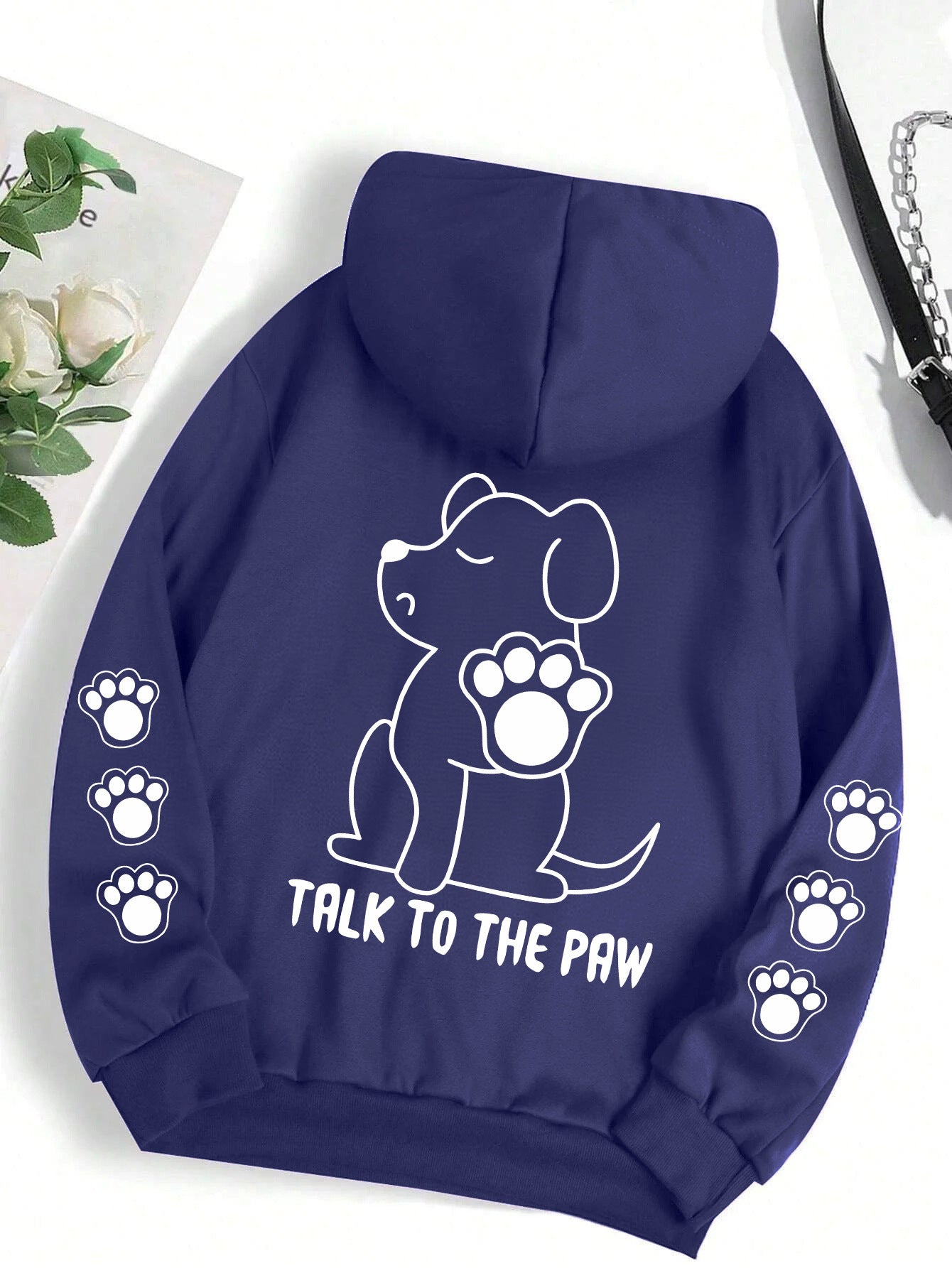 Funny Dog Hoodie Women's Warm