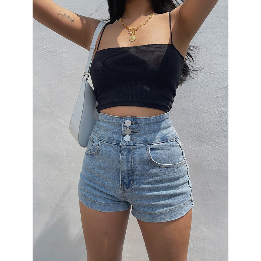 String Backless Midriff-baring top
