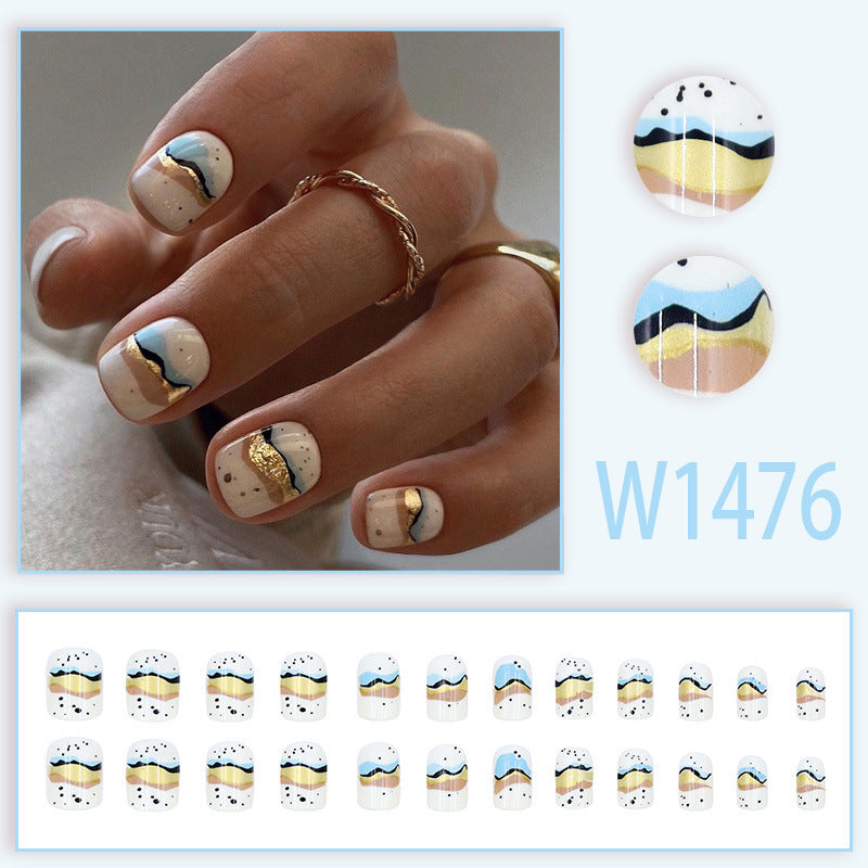 Simple Temperament Nail Patch