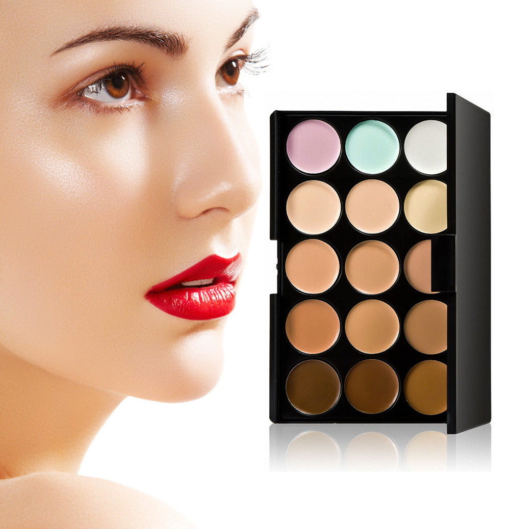 Ladies Makeup 15 Color Concealer