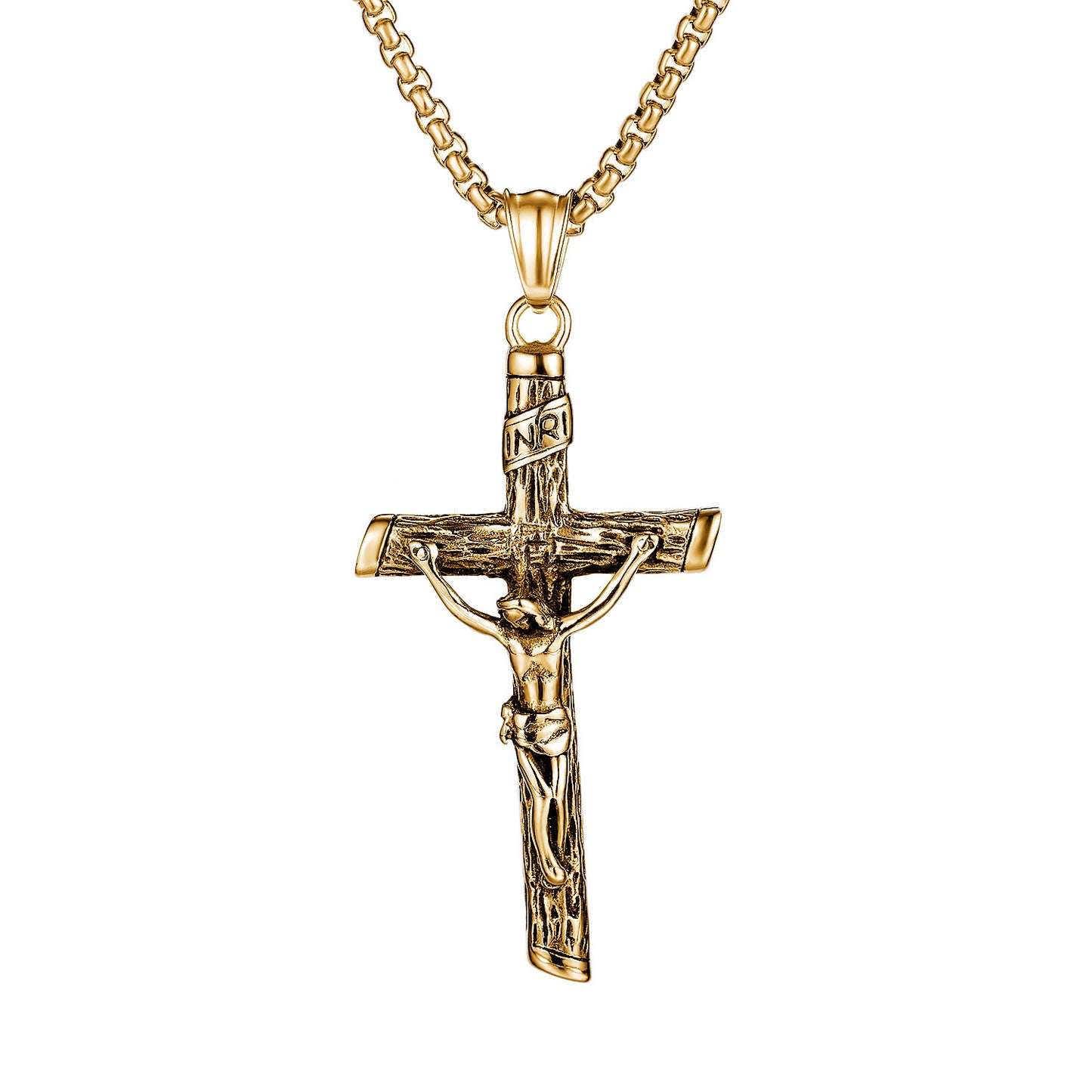 Religion Classic Titanium Steel Necklace