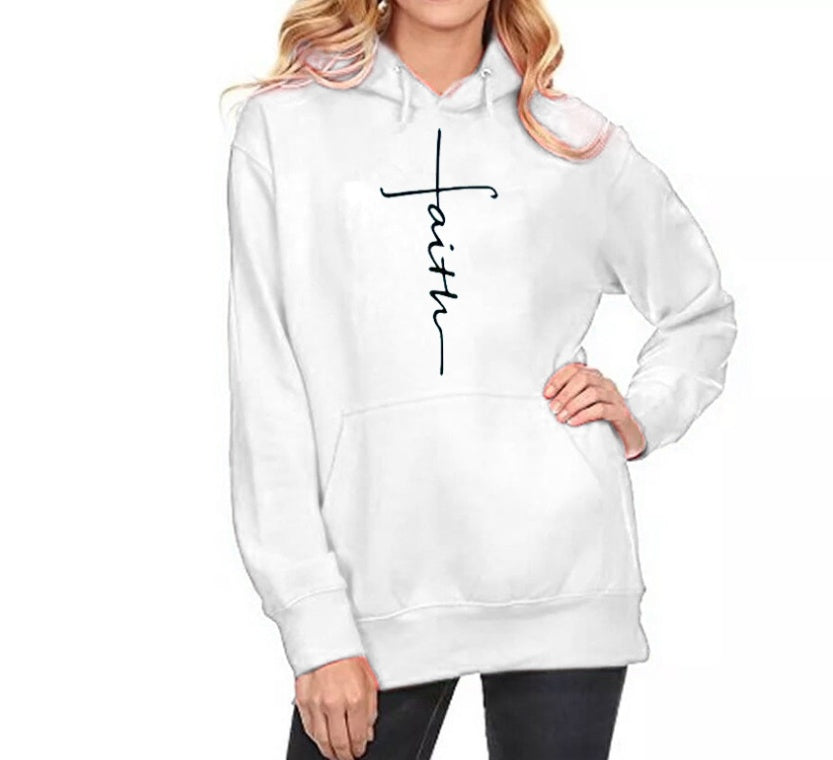 Women's Long-sleeved fleece hoodie