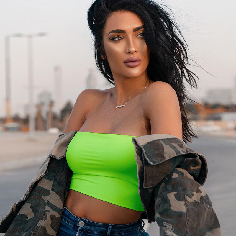 Women strapless top
