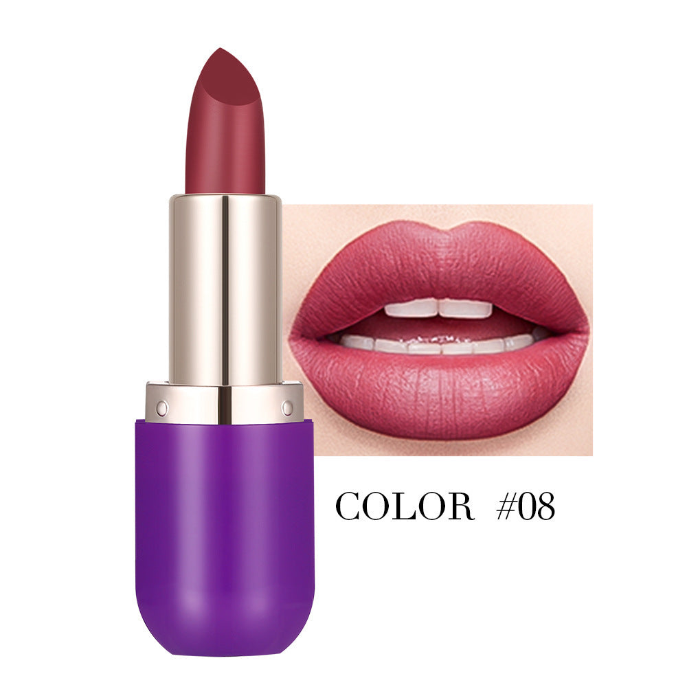Matte Lipstick Makeup Matte No Stain On Cup