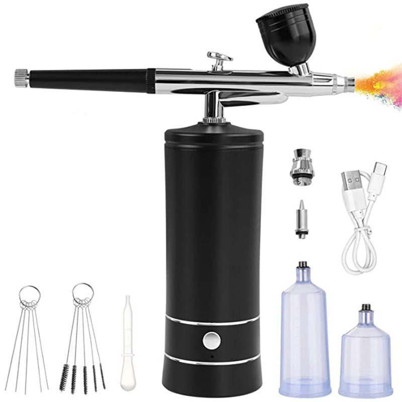 Air Compressor Kit Electric Spray Gun