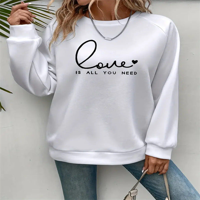 Women's Round Neck Long Sleeve Top