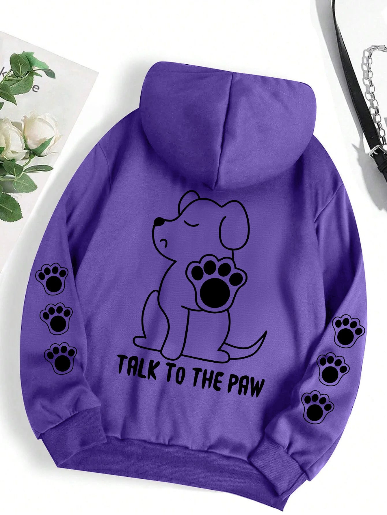 Funny Dog Hoodie Women's Warm