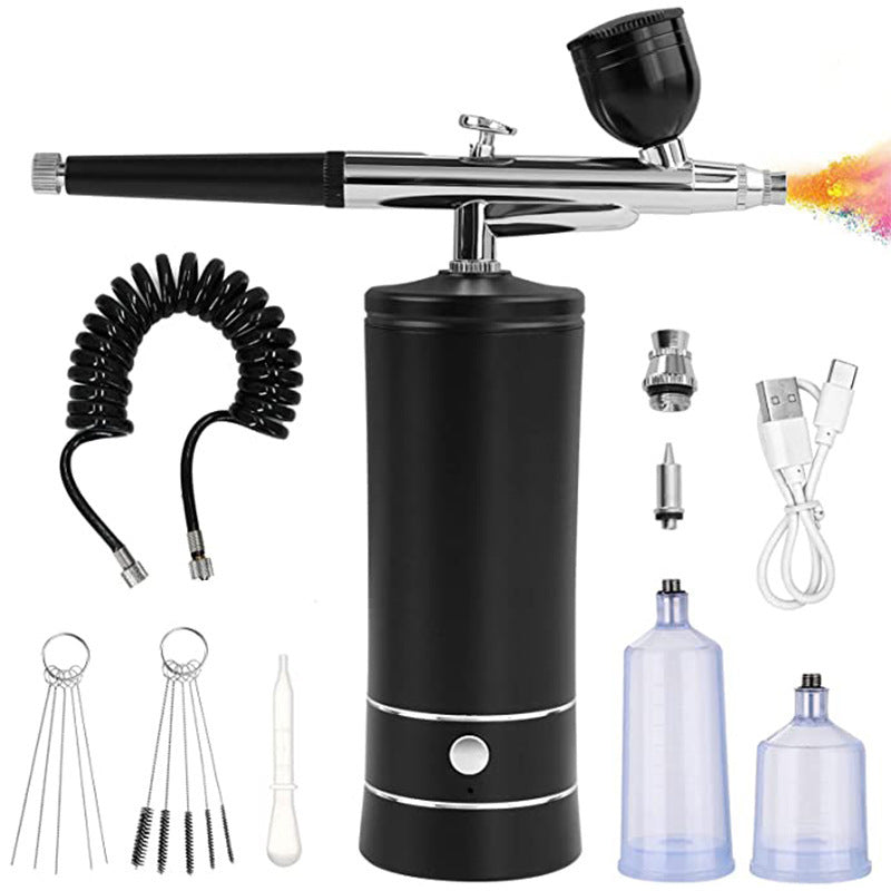 Air Compressor Kit Electric Spray Gun