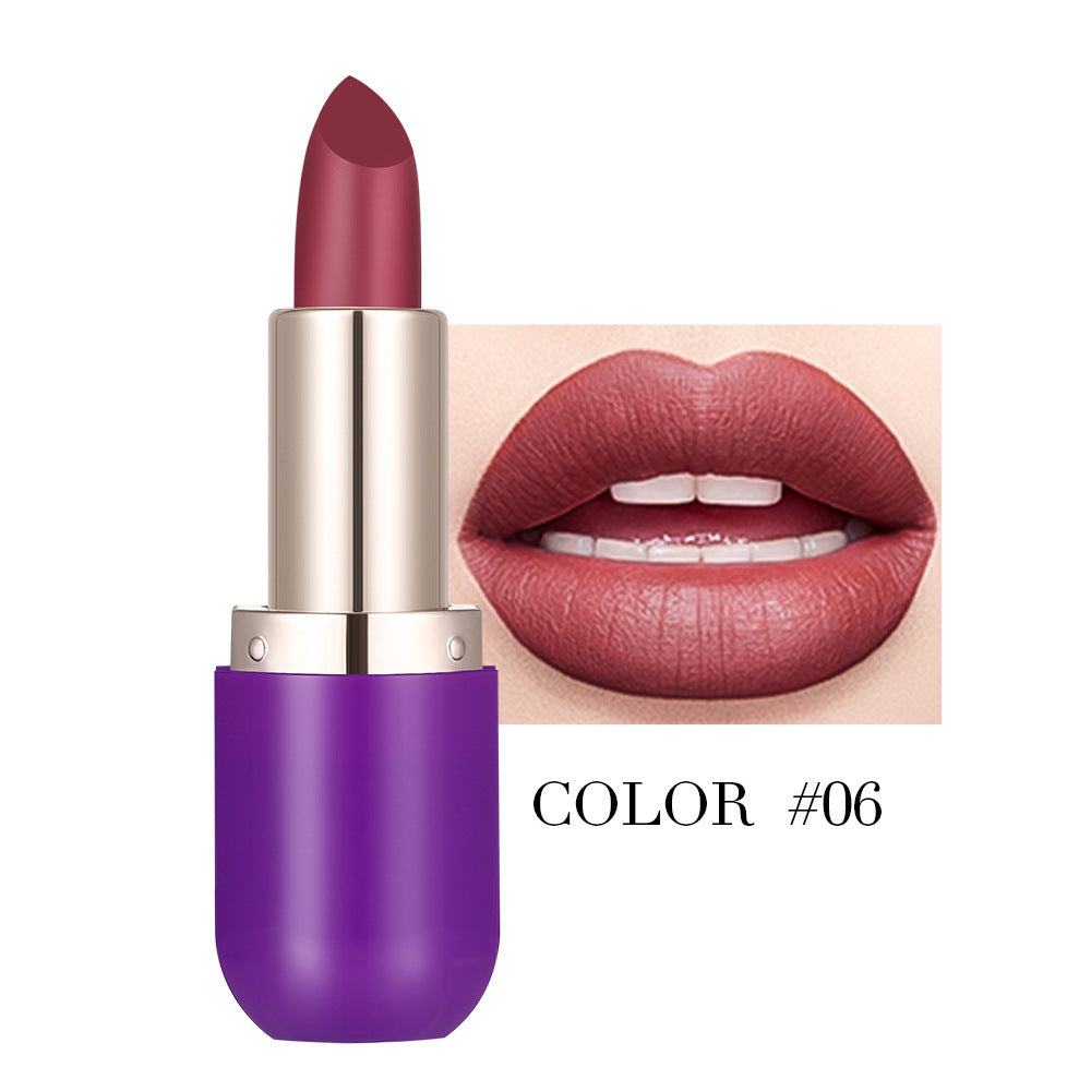 Matte Lipstick Makeup Matte No Stain On Cup