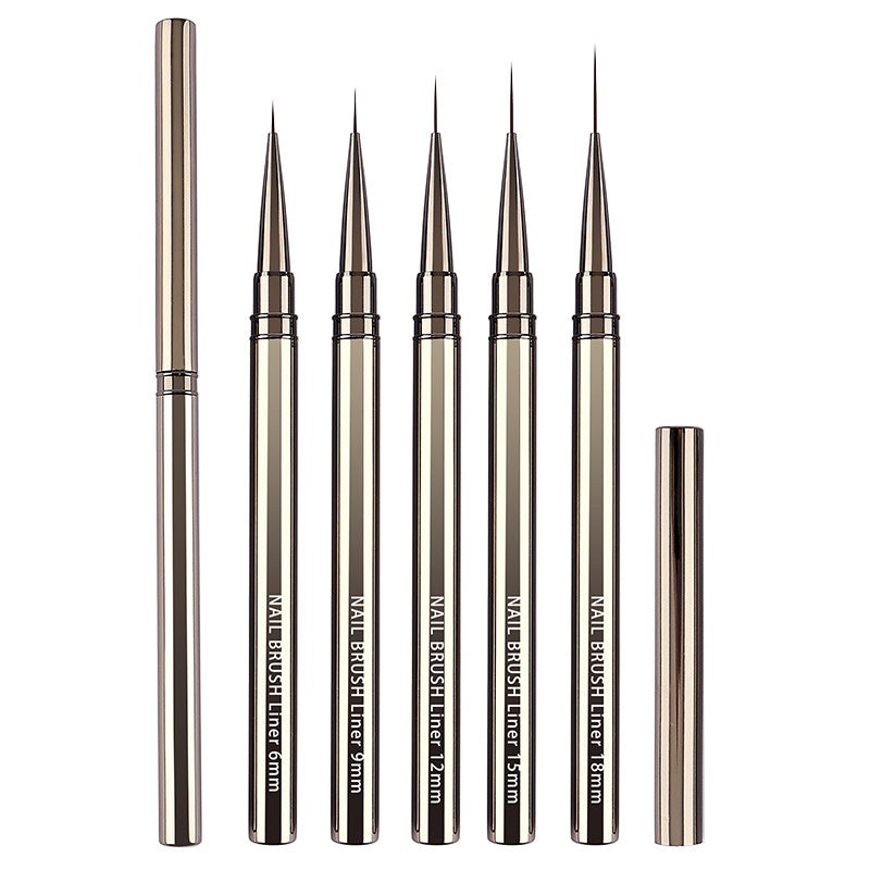 5 PCs Ultra Fine Manicure Line Drawing Pen