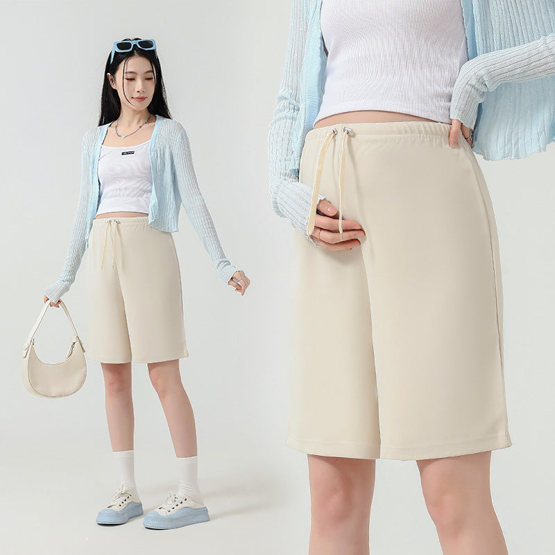 Pregnant Women's Cropped Shorts