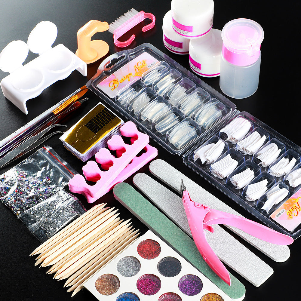 Nail Art Set Full Crystal