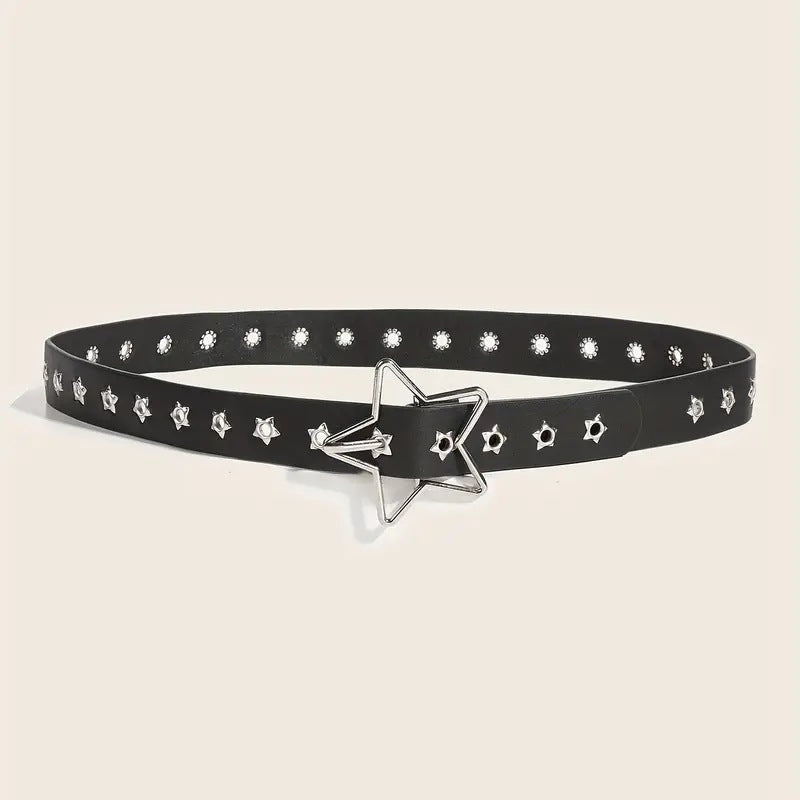 Female Punk Rivet XINGX Porous Belt