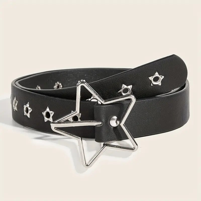 Female Punk Rivet XINGX Porous Belt
