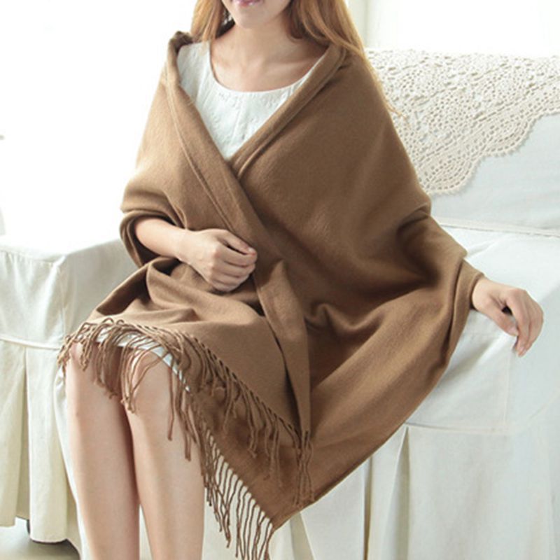Women's Cashmere-like Plaid Scarf