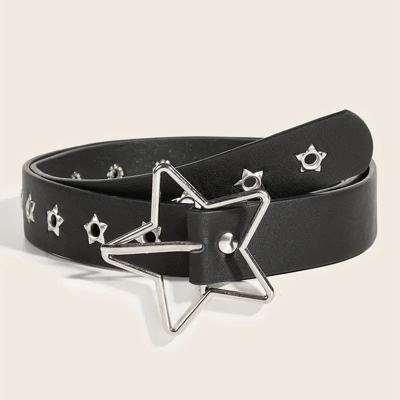 Female Punk Rivet XINGX Porous Belt