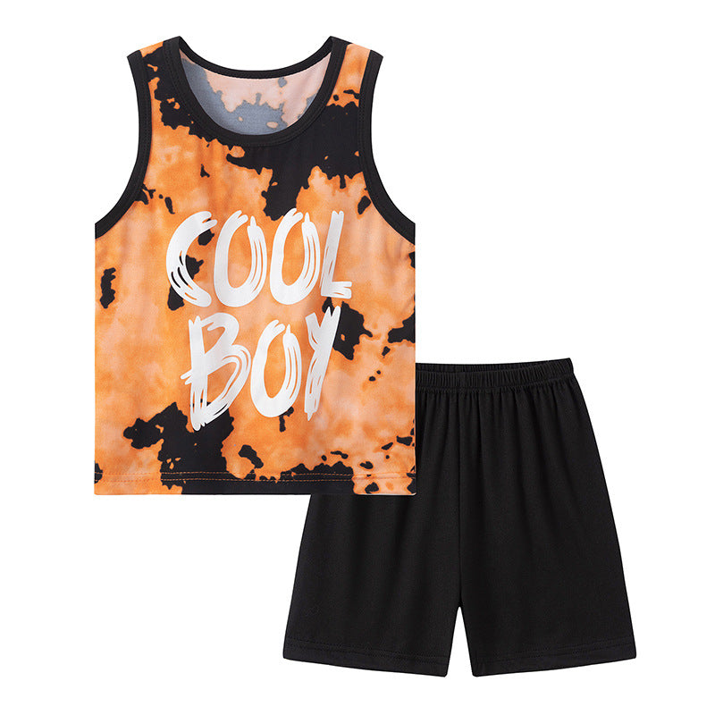 Printed Boys And Girls Casual Sets