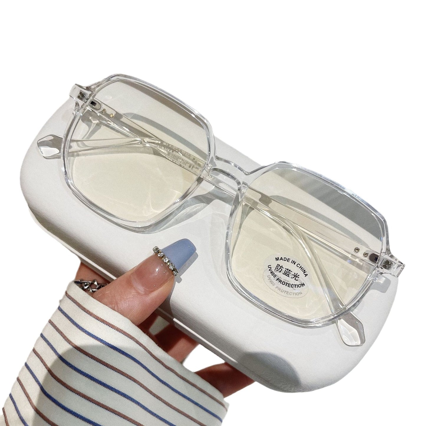 Square Concave Shape Myopia Glasses