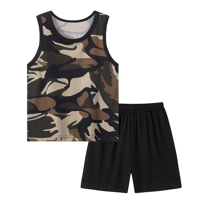 Printed Boys And Girls Casual Sets