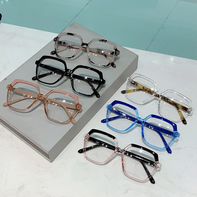 Fashion Special Multicolor Plain Slimming Glasses