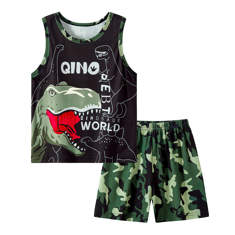 Printed Boys And Girls Casual Sets