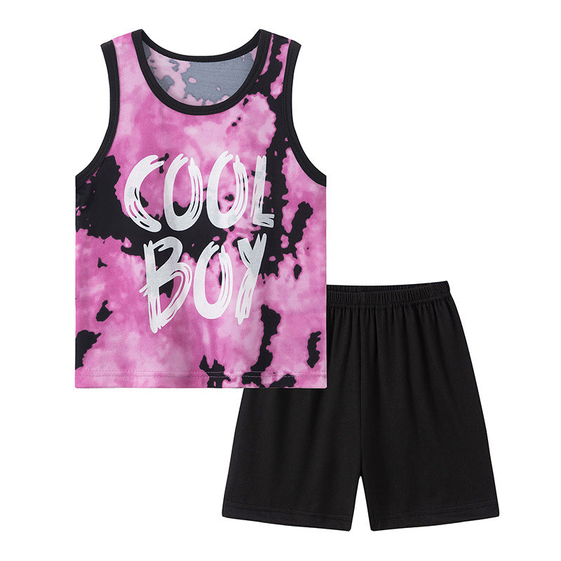 Printed Boys And Girls Casual Sets