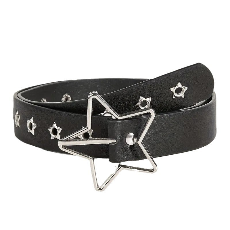Female Punk Rivet XINGX Porous Belt