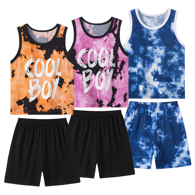 Printed Boys And Girls Casual Sets