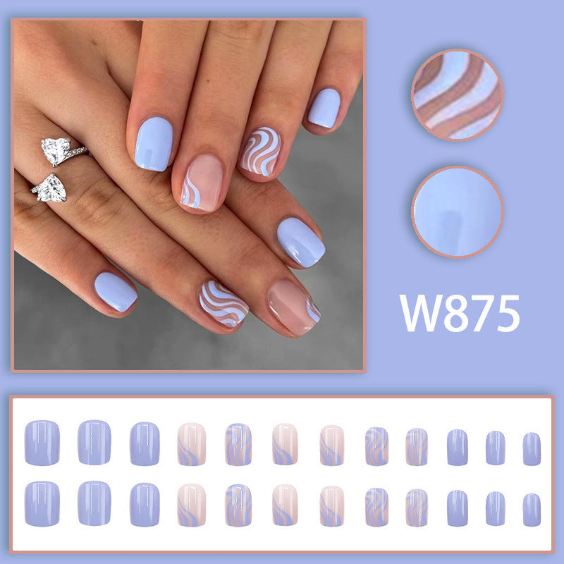 Simple Temperament Nail Patch