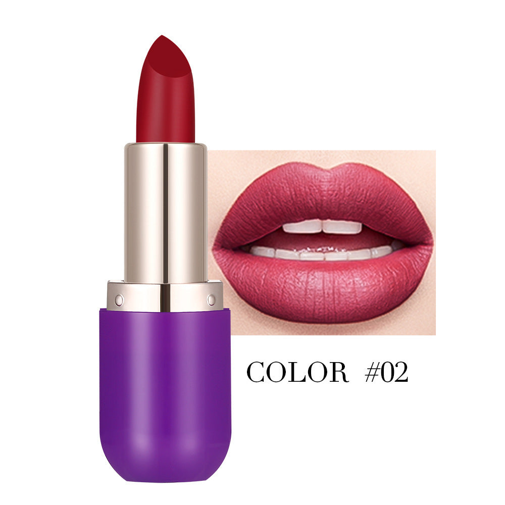 Matte Lipstick Makeup Matte No Stain On Cup