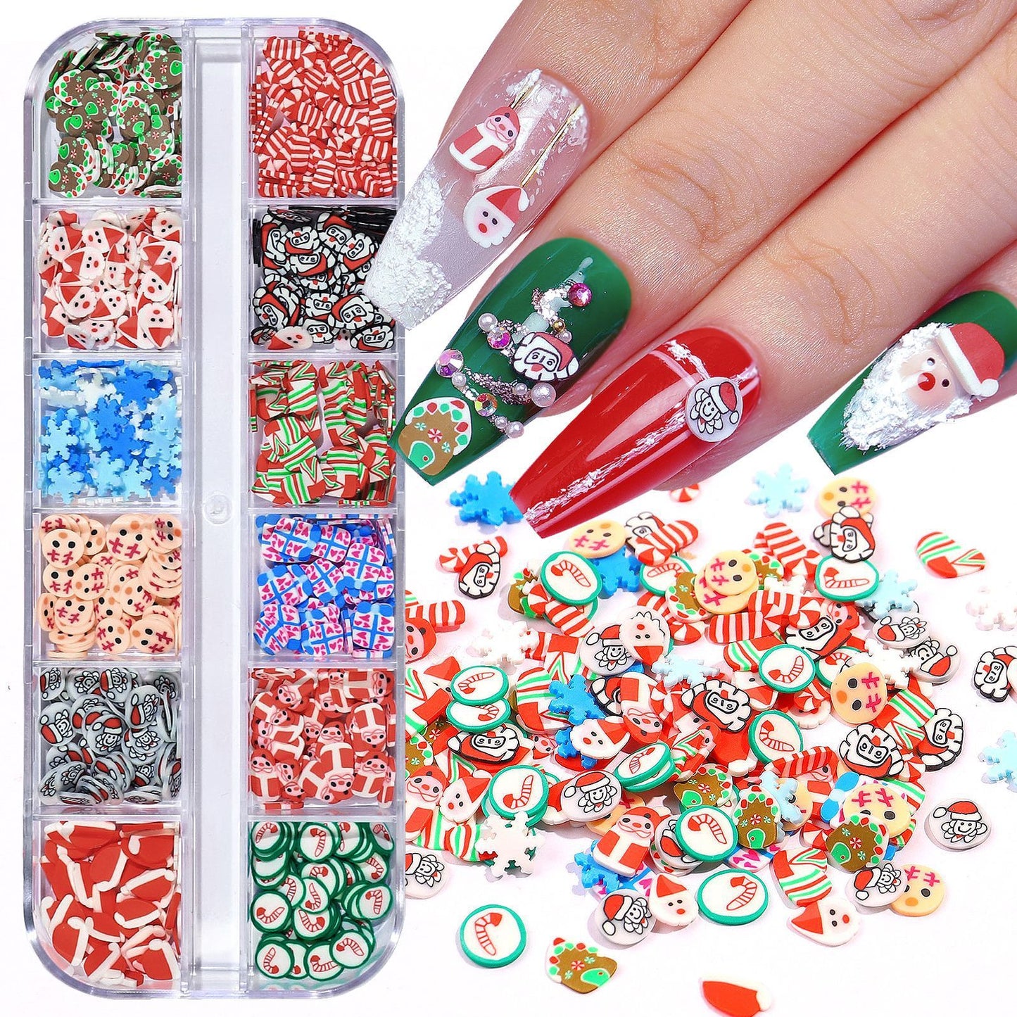 Christmas Festival Nail Ornament