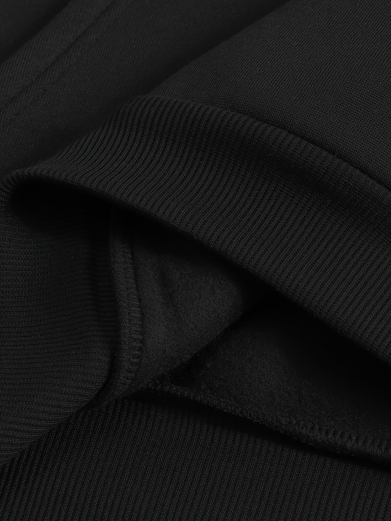 Casual Fleece-lined Hoodie