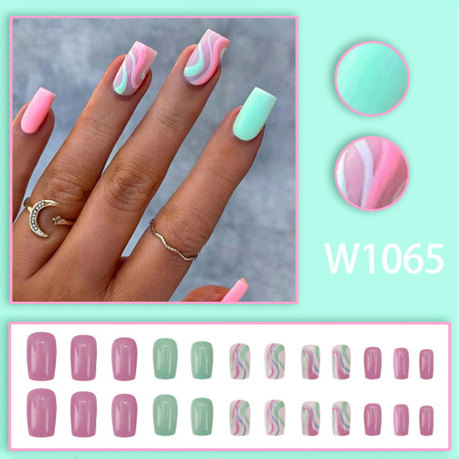 Simple Temperament Nail Patch