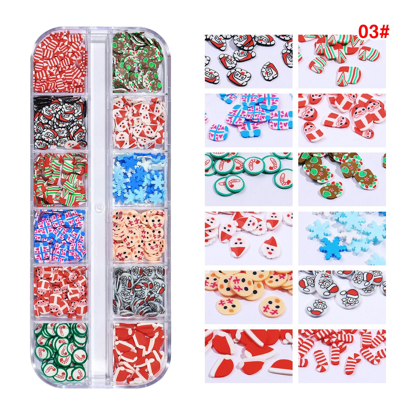 Christmas Festival Nail Ornament