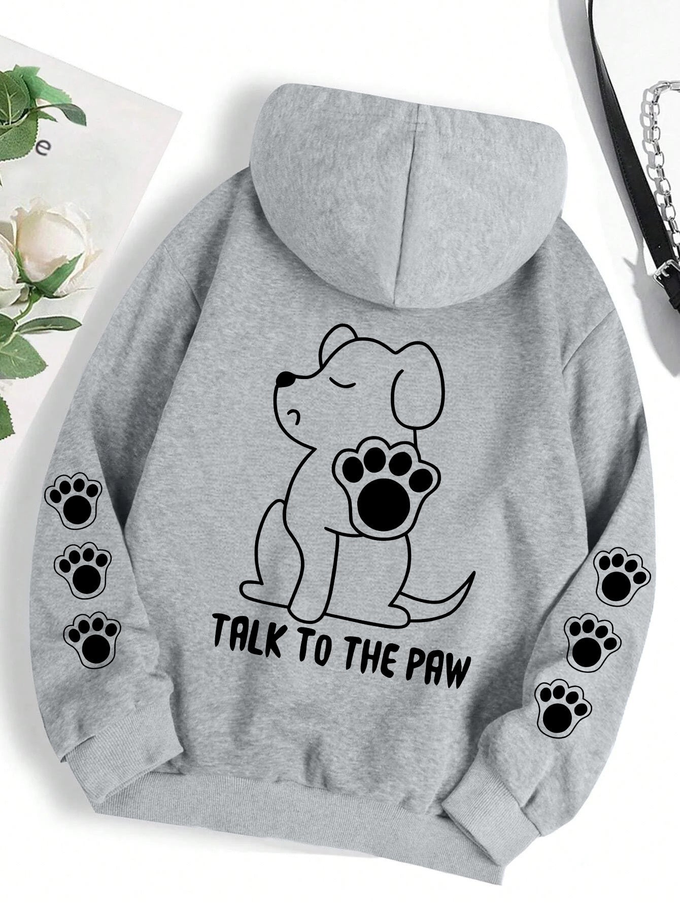 Funny Dog Hoodie Women's Warm