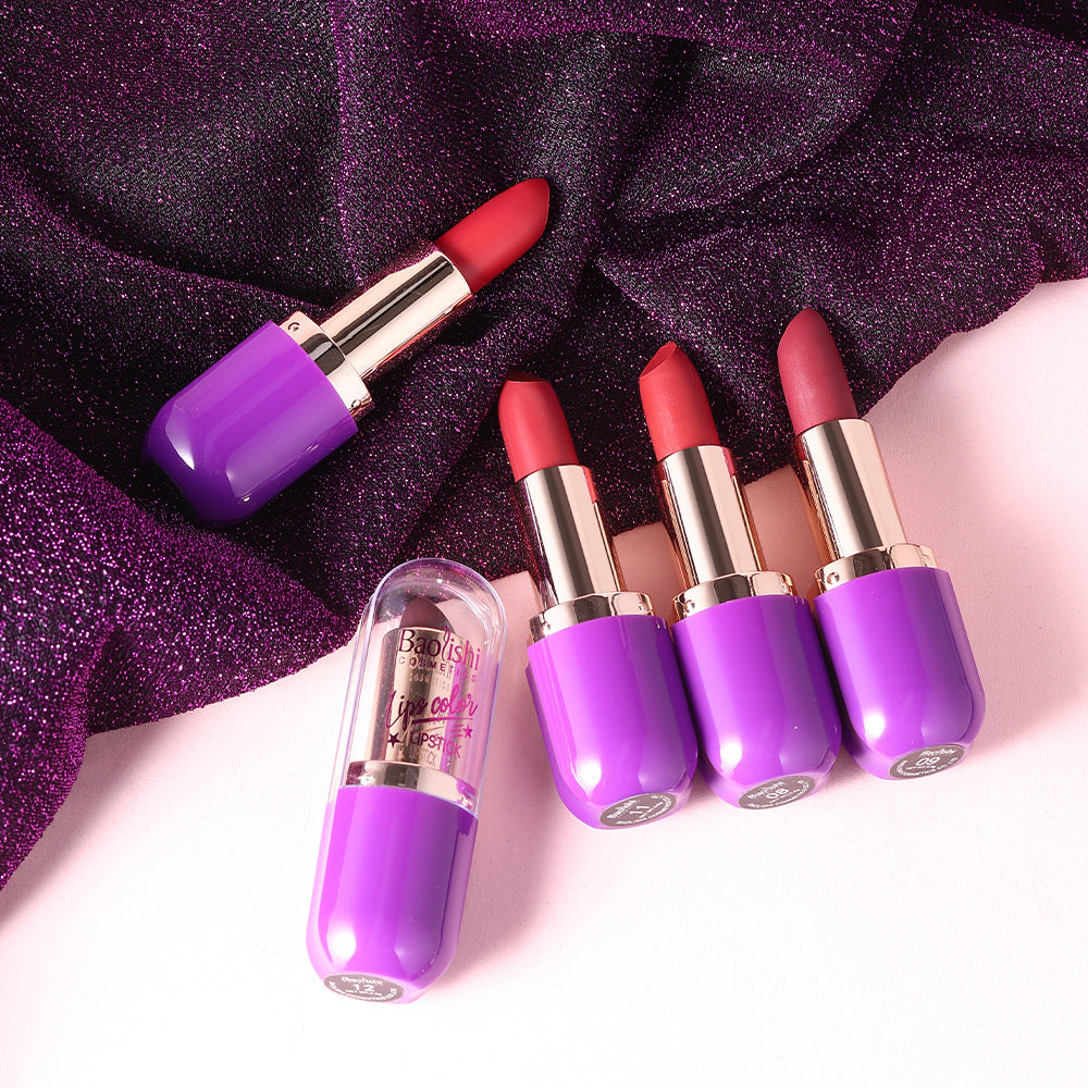 Matte Lipstick Makeup Matte No Stain On Cup